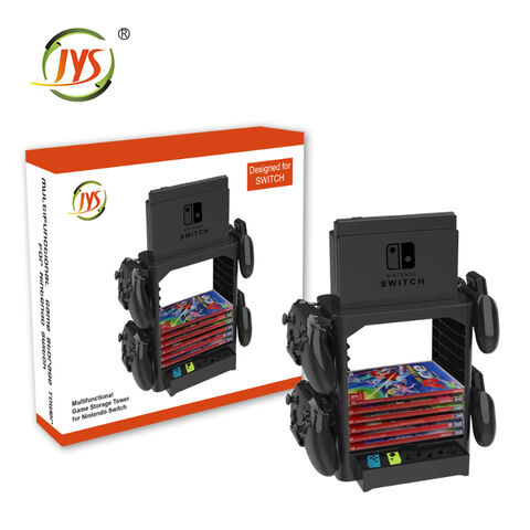 برج تخزين ألعاب متعدد الوظائف لجهاز نينتندو سويتش - حل تنظيم ألعاب الفيديو for sale at factory direct price