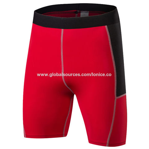 Buy Wholesale China Men's Compression Power Shorts / Hot Sale & Men's Shorts  Sports Wear Compression at USD 4.5