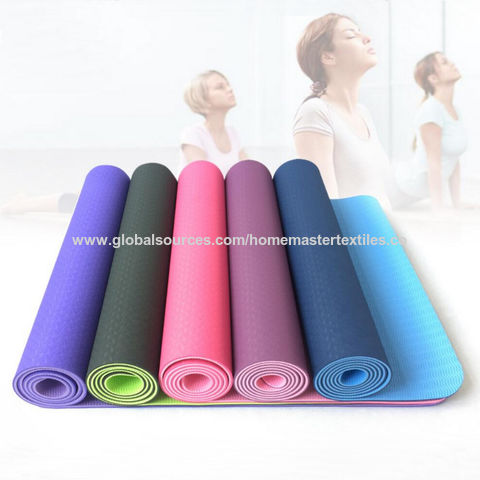 183 x 61 cm tapis de yoga épais antidérapant tapis de gym pour l'exercice  fitnes