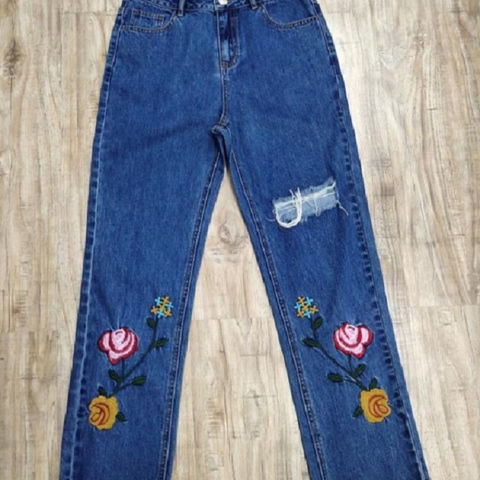 Bordados para cheap jeans de dama