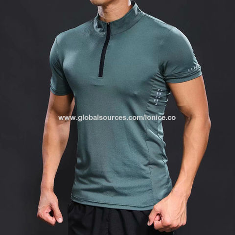 escort Aggregaat schapen Buy Wholesale China Men's Short Sleeve T-shirt 1/4 Zip Sports Shirts & T Shirt  Sports Shirts at USD 6.5 | Global Sources