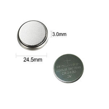 Buy Wholesale China Lithium Manganese Button Battery Cr2430 3v