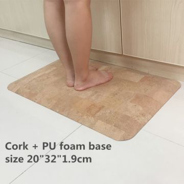 Buy Wholesale China Pu + Cork Anti-fatigue Mat,3/4 Inch Thick