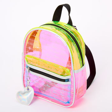 transparent mini backpack