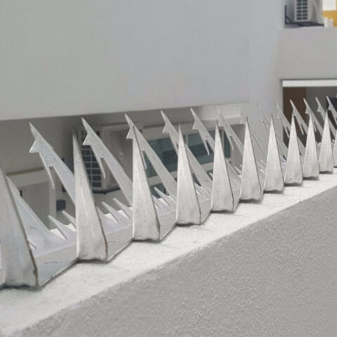 Espigas de cuchilla de acero anti escalada, picos de cercado de pared, fabricante