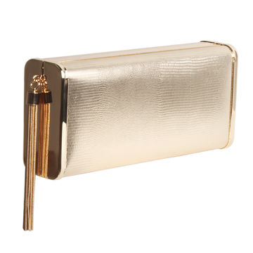 hard case clutch purse