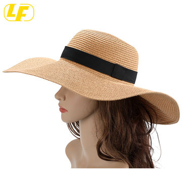 Beach Hats For Women Floppy Wide Brim Paper Straw Sun Hats For