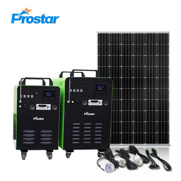 3000W/5kwh Portable Solar Power Generator, Lithium Battery Power
