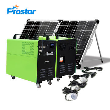 Buy Wholesale China 1000w Mini 24v Solar Power Generator Portable System With Radio Mp3 Play Function & Portable Solar System USD 424 | Global Sources