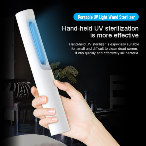 Portable UV-C Light Germicidal Home Handheld UV Disinfection Lamp 