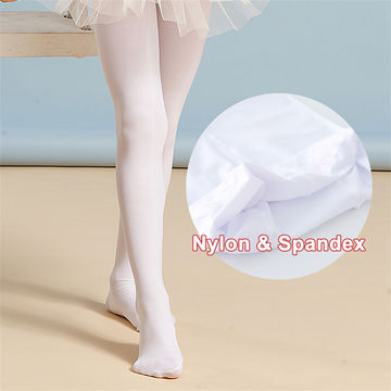 Buy Standard Quality China Wholesale Kids Girls White Ballet Tights Dance  Socks Pantyhose Yoga Gymnastics $1.05 Direct from Factory at Zhejiang  MeiDuoJiao Kniting Co., Ltd.