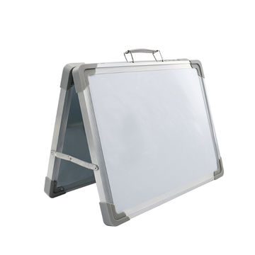 Small Whiteboard Dry Erase Boards, Portable White Board Double Sided Magnetic Board Stand, Desktop White Boards Easel for Kids Students Teacher for