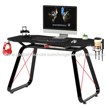 Gran Tamaño E-Sports Doble Juego Mesa PC Escritorio para dos Ordenadores -  China Escritorio de juegos de ordenador, escritorio de PC