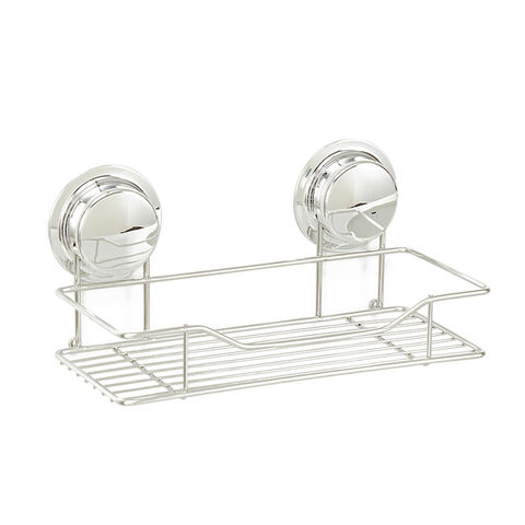 Buy Wholesale China Stainless Steel Metal Shower Shelf Suction Cup