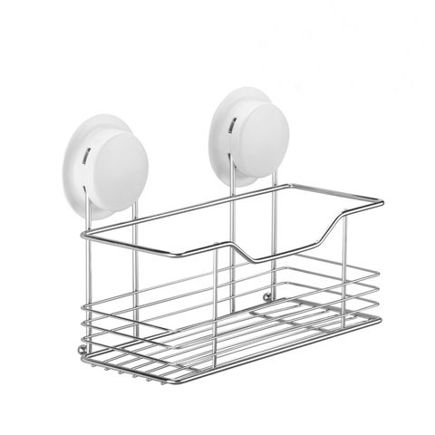 Metal Suction Bathroom Shelves