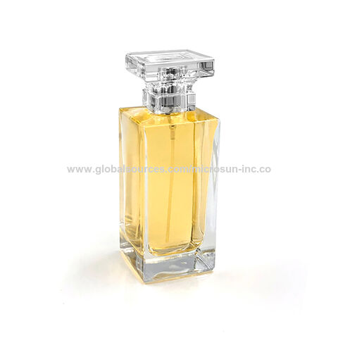 Wholesale Creative Custom Crystal Perfume Bottles Clear Glass