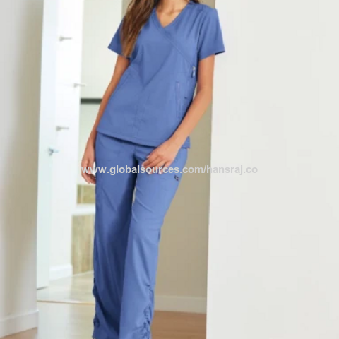 Buy Wholesale India Nurse Uniform Cotton Medical Use With Custom Design ...