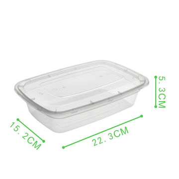 1000ml Pp American Rectangular Box Disposable Food Containers Disposable Bowls Rectangular Box Plastic Bowls Buy China Disposable Food Containers On Globalsources Com