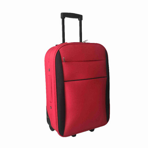 Maleta con Ruedas para Mujer, Color Rojo, Equipaje Blando de Mayor Venta for sale at factory direct price