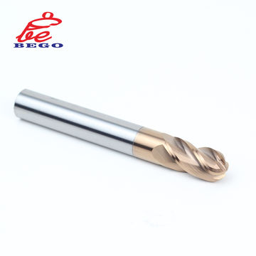 Buy Wholesale China Hrc55 R3 Solid Carbide Ball Nose End Mills Tungsten ...