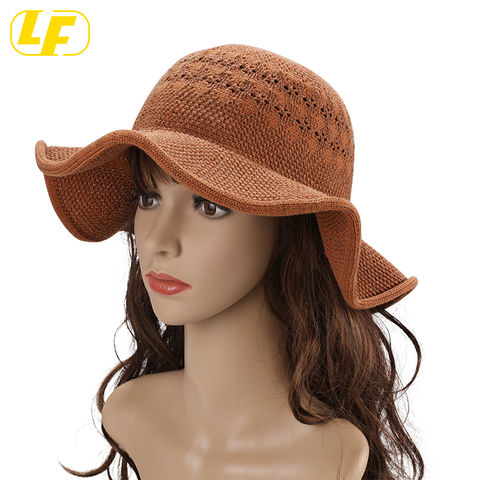 Buy Standard Quality China Wholesale Foldable Wide Brim Floppy Crochet Straw  Sun Hat Big Bow Beach Traveling Caps Outdoor Sport Hat $1.75 Direct from  Factory at Yiwu LongfaShijia Industry&Trade Co, Ltd