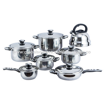 Buy Wholesale China Colorful 14pcs Stainless Steel Cooking Pot And