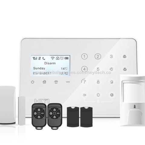 Sistema de alarma WiFi, sistema de alarma inteligente para el hogar, kit de  9 piezas, sistema de alarma para bricolaje, sensor de ventana de puerta