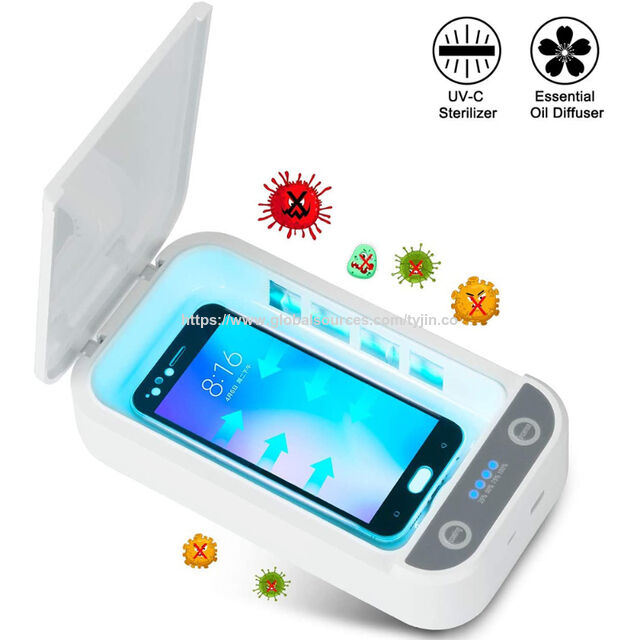 Esterilizador Portátil de Celular UV com Luz UV