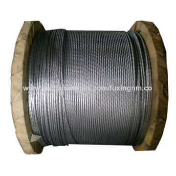 Buy Standard Quality China Wholesale Galv Aircraft Wire Rope Zinc Coated  With 1570-1960mpa Tensile Strength $980 Direct from Factory at Hubei Fuxing  New Material Technology Co.,ltd