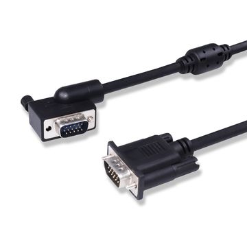 High quality Double Color VGA3+4/3+5/3+6/3+9 15Pin Male to Male HDD ...