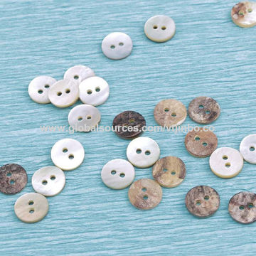 China 2 holes shell buttons fashion design, factory price button on ...