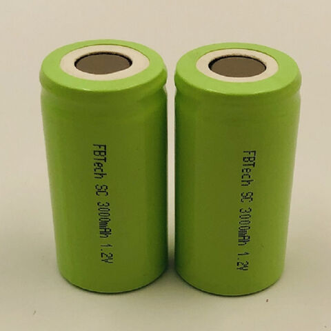 Buy Wholesale China 1.2v Sub C Size Nimh Sc3000mah Rechargeable Nimh ...