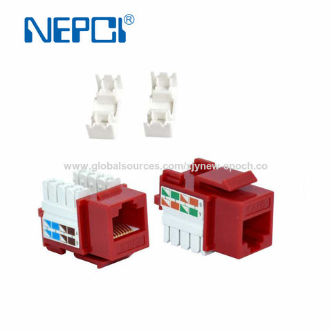 Buy Wholesale China Utp Cat6 Rj45 Keystone Modular Jack With Ul, Xjy-ne ...
