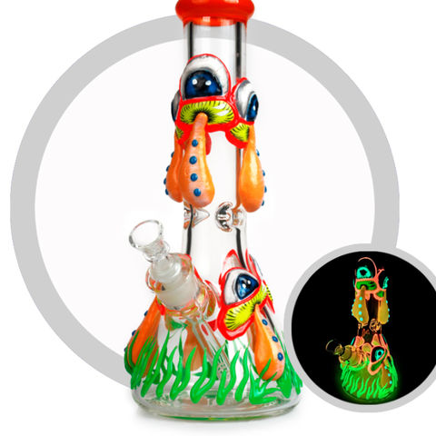 Buy Wholesale China 12.5inches Big Size Bong Glass Water Pipe,hookah  Smoking Pipe,beaker With Glass Bowl & Bong Smoking Pipe Water Pipe at USD  15