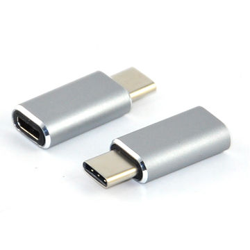 Usb Micro Cover Grey metal cover type c to micro usb adaptor, micro usb to type-c ...