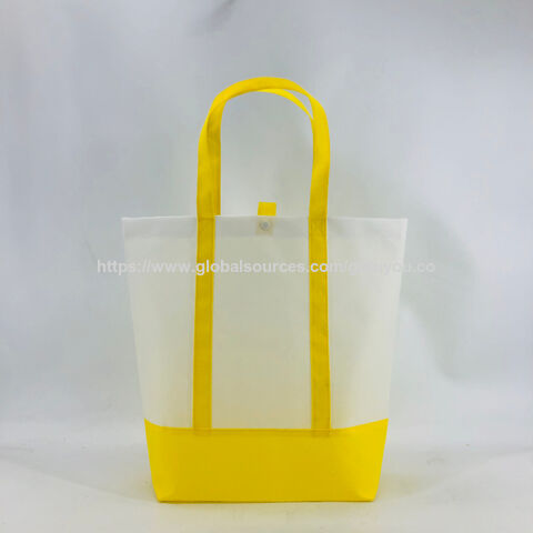 Bolsa de compras reutilizable de tela no tejida promocional para regalos y publicidad for sale at factory direct price