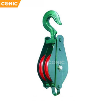 Rope double deals pulley