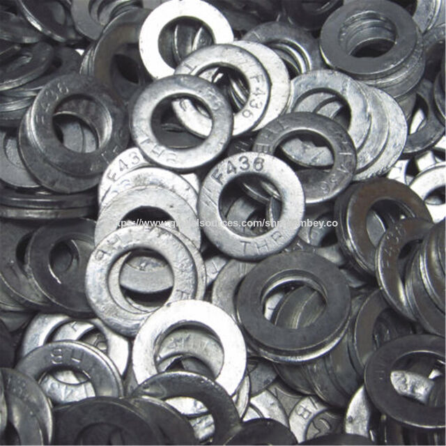 F436 Unterlegscheiben (ASTM Unterlegscheiben) Natur-Finish (Selbst-Finish)