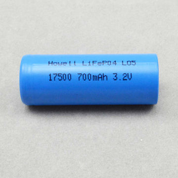 China 3.2V 700mAh lifepo4 battery cell 17500 on Global Sources,3.2V ...