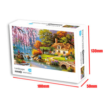 US 1000PCS Mini Jigsaw Puzzles Universe Scenery Pattern Educational Toy Kid Gift 