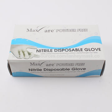 maxcare nitrile gloves