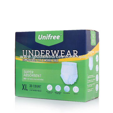 Unifree Unifree Premium Incontinence Underwear, Disposable