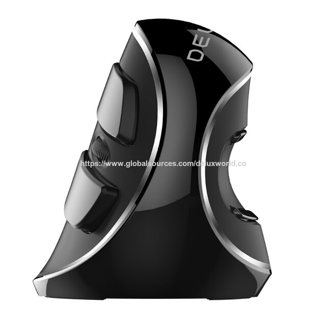 Delux M618 Plus 2.4Ghz Wireless Ergonomic Design Vertical Mouse With Removerable Wrist Support for sale at factory direct price
