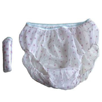 Buy Wholesale China Ladies Disposable Non Woven Massage Underwear