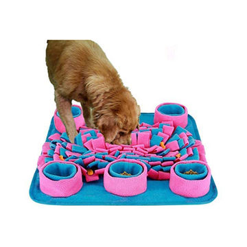 Buy Wholesale China Pet Play Puppy Interactive Puzzle Toys Nosework  Training Pad Dog Slow Feeding Mat Pet Snuffle Mat & Dogs Snuffle Mat  Feeding Mat at USD 2