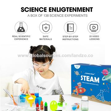 Science Toys For Kids STEAM Experimental Teaching Aids Educational Toys For  Children Funny Scientist Pretend Play Learning Toys