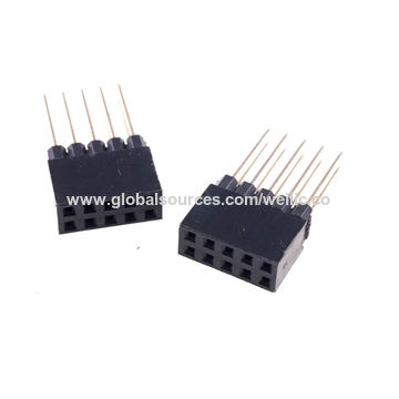Buy Wholesale China Pc/104 2.54 Mm Pitch 2x5 Pin 10 Position Pcb Female ...