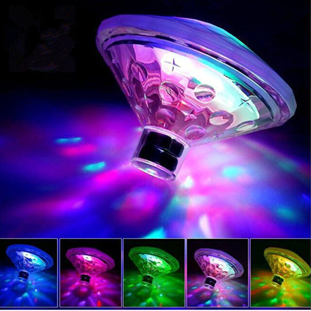 Luces de bañera, lámpara de proyección LED impermeable, luz nocturna lámpara flotante colorida luces de baño para bebés for sale at factory direct price