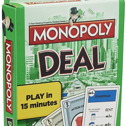 Monopoly Deal Card Game For ages 8 New & Sealed Free Postage 