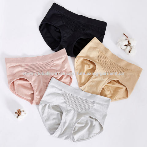 Buy Wholesale China Wholesale High Waisted Hipster Nylon Sexy Women Tummy Control  Underwear Seamless Panties & Seamless Panties at USD 0.65